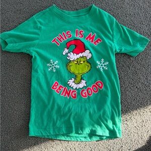 Green Grinch Kids T-Shirt